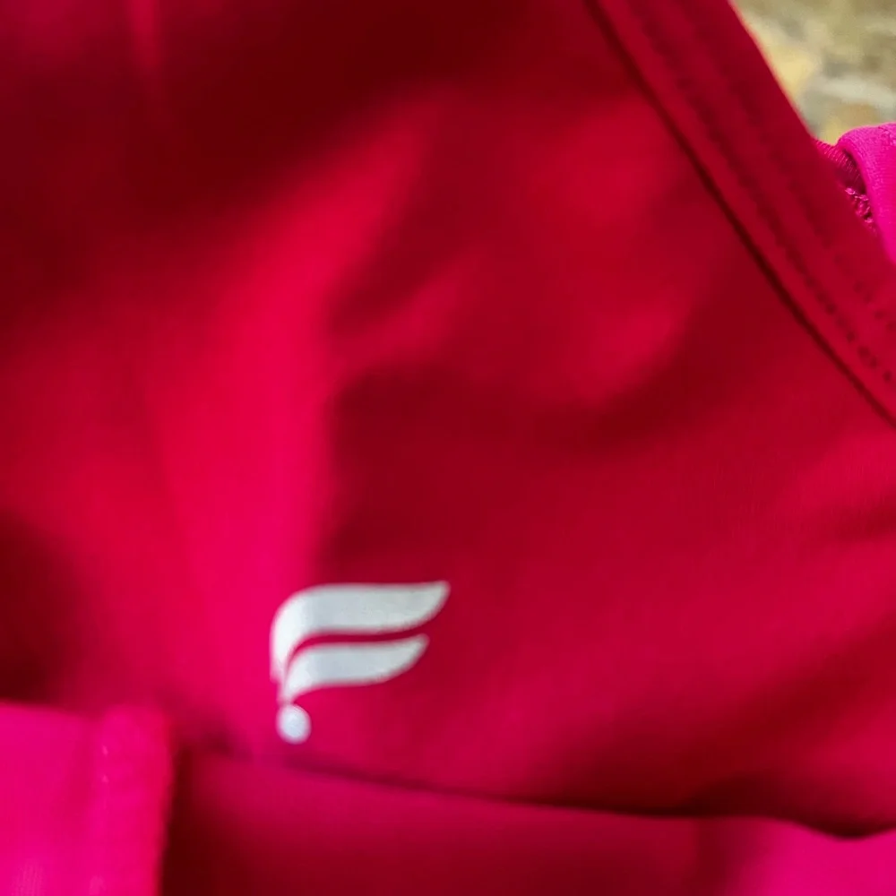 Women's Fabletics Magenta Sports Bra - Picture 5 of 5